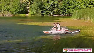 3 Girls&comma; 1 SUP at ClubSweethearts