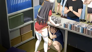 Touching her Sneakily in Public&excl; - Hentai &lbrack;Subtitled&rsqb;